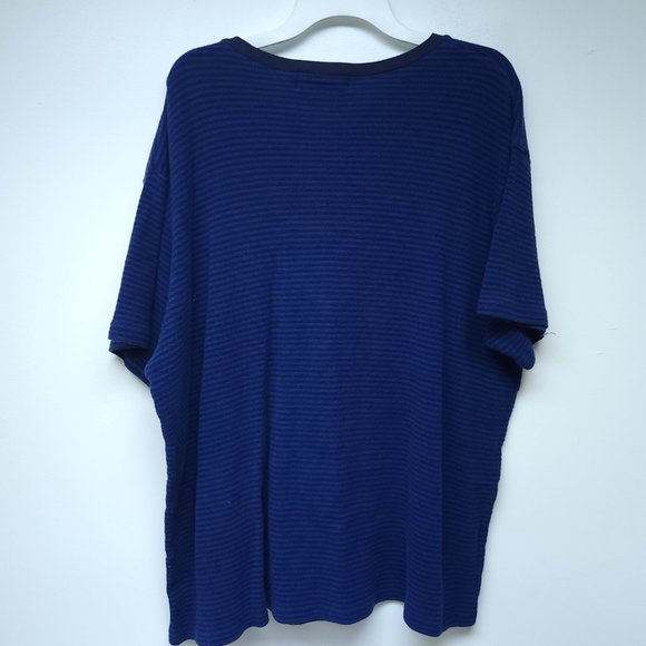 Vintage Polo Sport Blue Striped Shirt - Picture 2 of 4